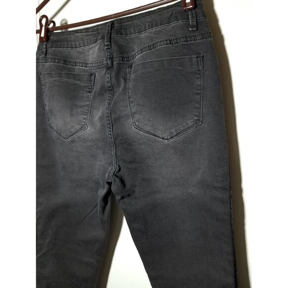 Romeo & Juliet Couture Jeans Skinny Pants NWT Size Medium Color Black - Picture 5 of 9